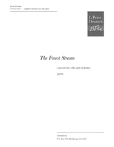 The Forest Stream (parts) Orchestra sheet music cover